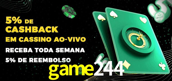 Promoções do cassino ao Vivo game244